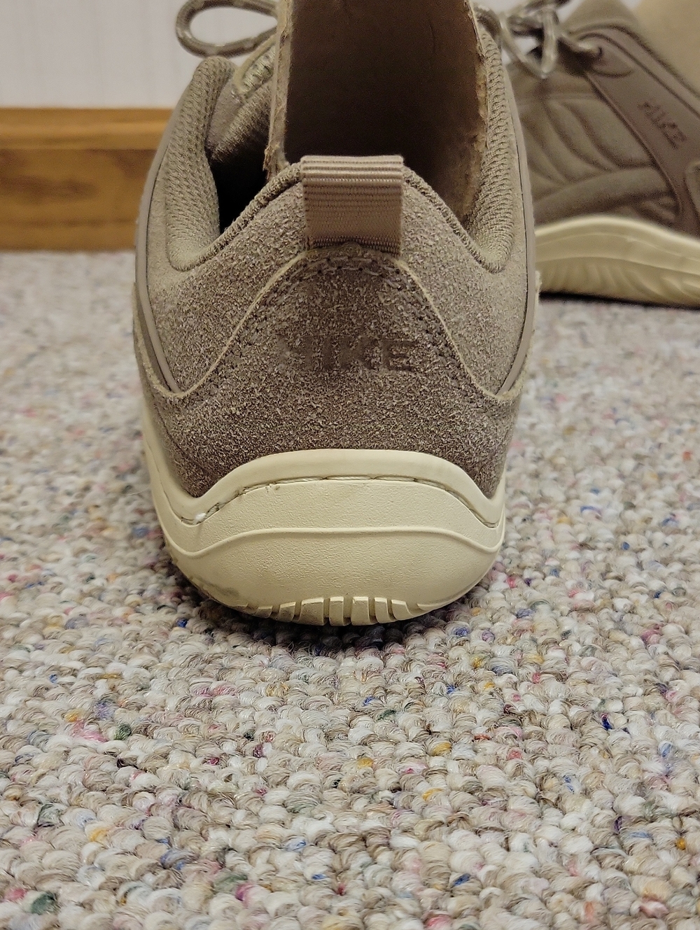 Hike Ridge Plus Tan Suede Casual Sneakers. Women's 9/9.5 Wide Toe Box Athleisure - Picture 5 of 8